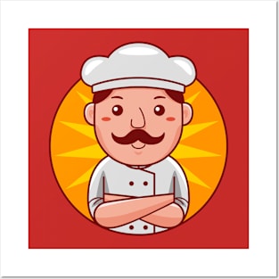 Chef Man Posters and Art